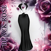 Black Wrappy Gown Reborn