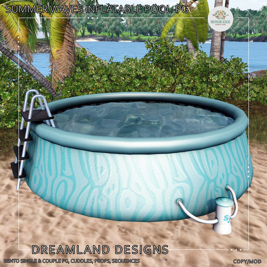 DD Summer Waves Inflatable Pool-PG