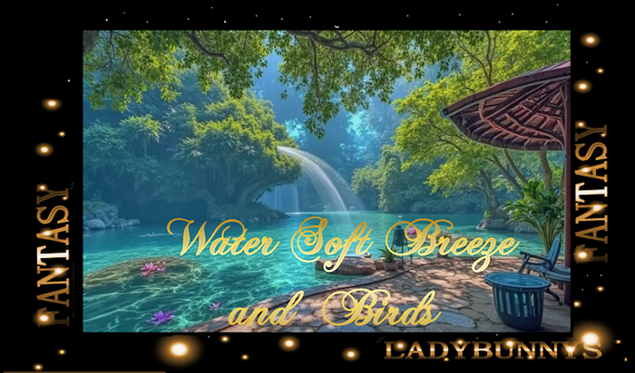 Bunny's Music- Water And Soft Breeze with Birds Soundscape