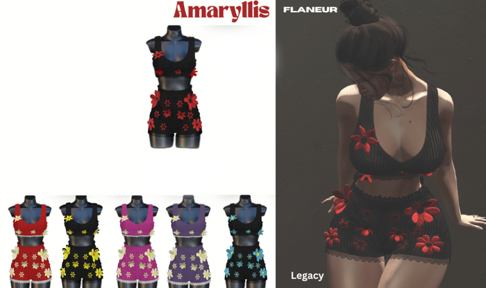 [Flaneur] Amaryllis Set Fatpack 