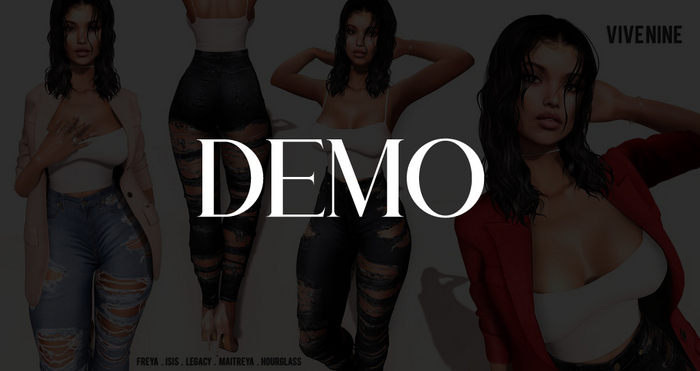 Totally Destroyed Jeans - DEMO