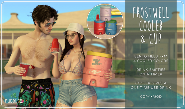Puddles. Frostwell Cooler