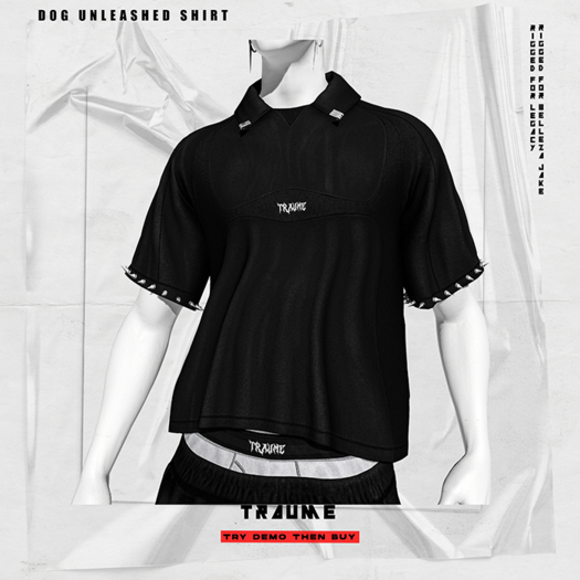 [Traume] Dog Unleashed Shirt 01 M