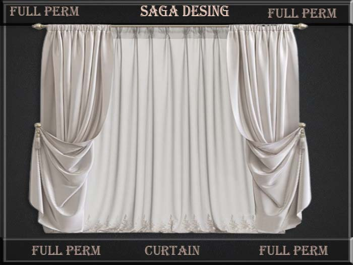 ''SaGa Design'' Full Perm ''Curtain ''Models 003