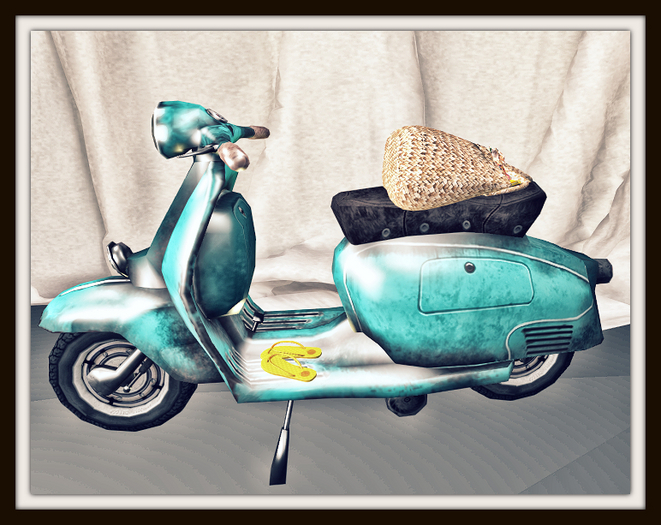 RHC Summer Beach Vespa DECO