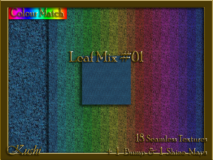 Leaf Mix #01 Texture Pack