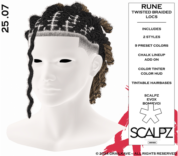 [GK] RUNE TWISTED LOCS  [ADD ME]