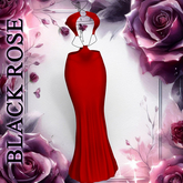 Red Wrappy Gown Waifu