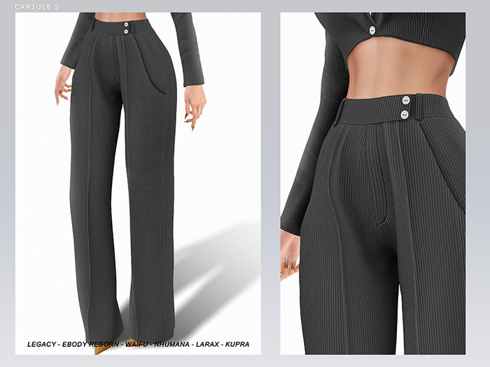 [VARSITY] Kelly Trousers - ( Deluxe ) - Unpack