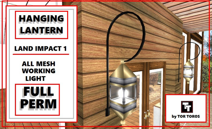 HANGING LANTERN FP (Boxed)