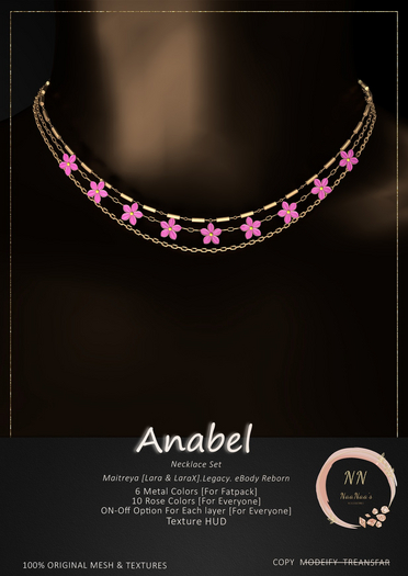 NaaNaa's Anabel Set Black 