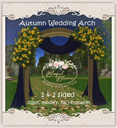 BB..Autumn Wedding Arch *