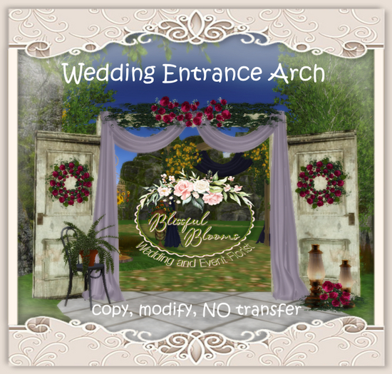 BB..Wedding Entrance Arch *