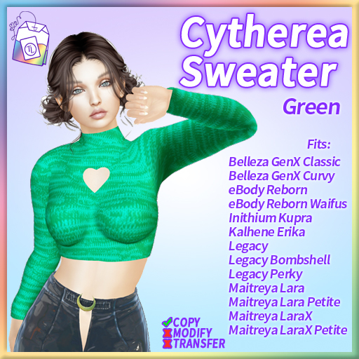 ~TL~ Cytherea Sweater Green