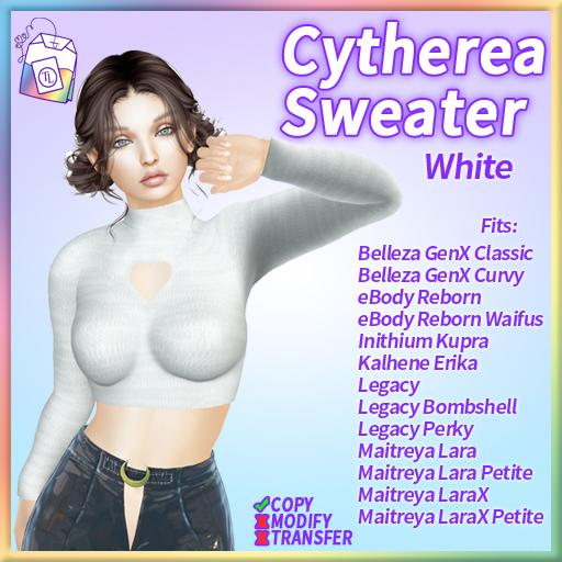 ~TL~ Cytherea Sweater White