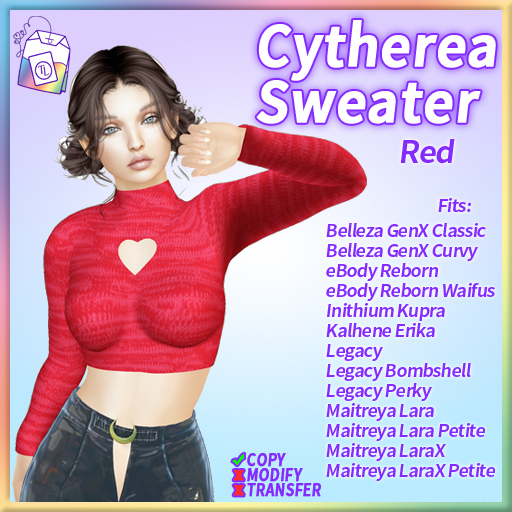 ~TL~ Cytherea Sweater Red