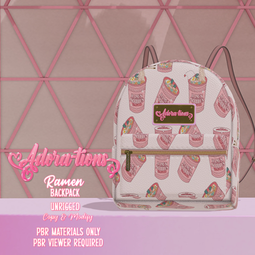 Adora-tions - Ramen Backpack