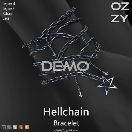 OZZY DEMO - Hellchain Bracelet - FATPACK