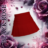 Red Pleats Skirt Legacy