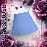 Blue Pleats Skirt Maitreya