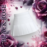 White Pleats Skirt Maitreya