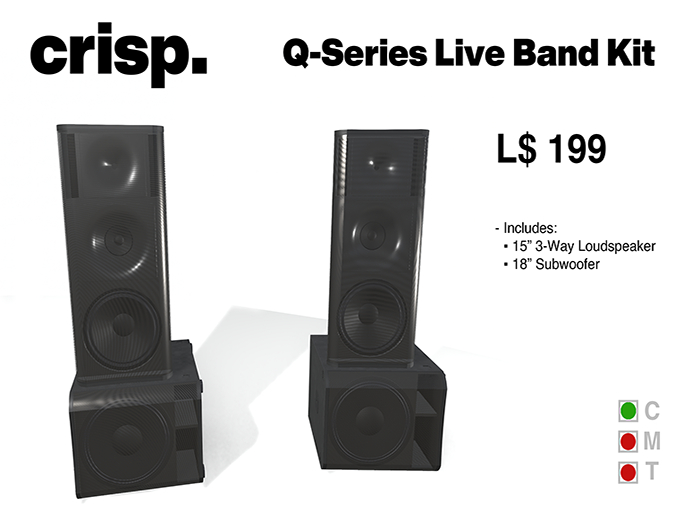 [crisp] Q-Series Live Band Kit