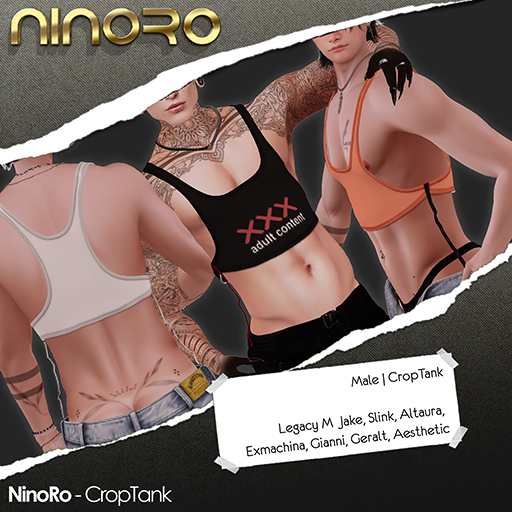 NinoRo - CropTank - FATPACK (Wear Me)