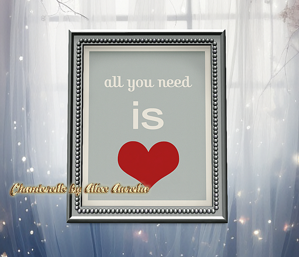 -tb- Framed Picture - All You Need