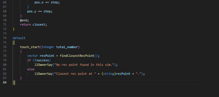 findRezPoint Script