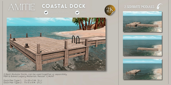 Amitie - Coastal Dock Pier