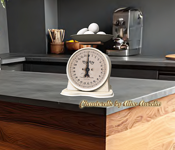 -tb- Kitchen Basics - Scale (Cream)