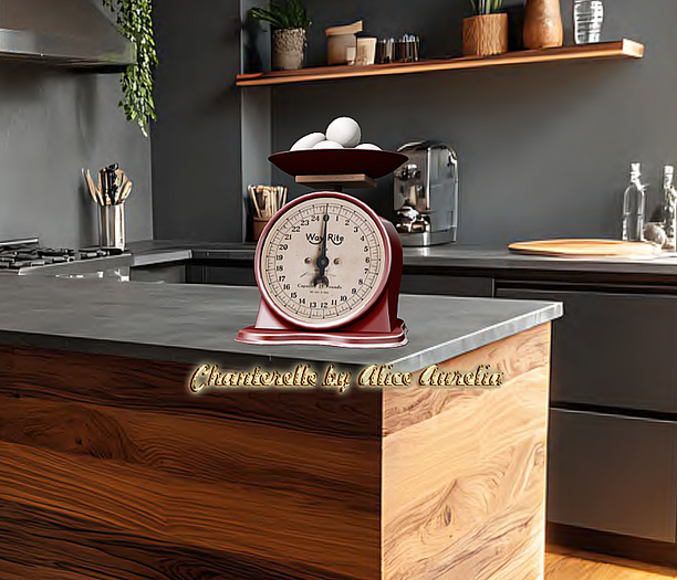 -tb- Kitchen Basics - Scale (Red)