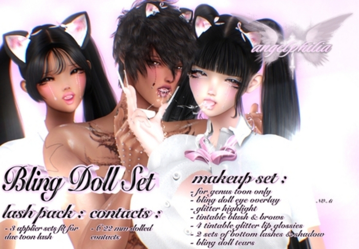 angelphilia - bling doll fatpack (unpacker)