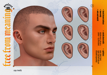 (project 605) - free from meaning - ear tattoo - fatpack