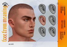 (project 605) - free from meaning - ear tattoo - 3/ rose