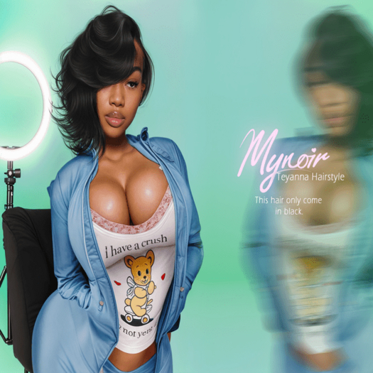 Mynoir. Teyanna Hairstyle Unpacker