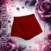 Red Jammy SHORTS REBORN