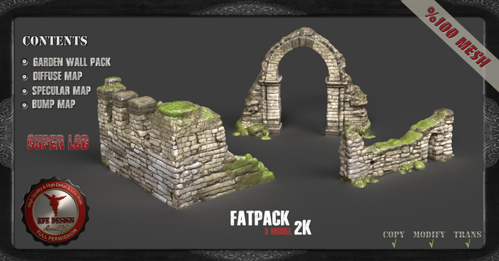 (Efe Design) Garden Wall Pack Fullperm
