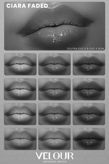 VELOUR "CIARA" FADED LIPSTICK DEMO