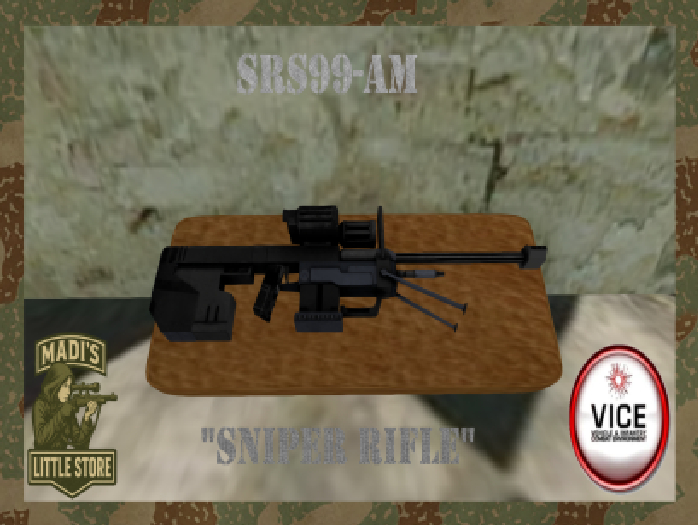 SRS99-AM Sniper Rifle Vice