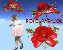 Rose Parasol Umbrella