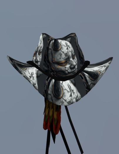 Hannya Mask Cowboy Hat