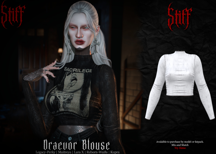 Stiff - Draevor Blouse - Brisa