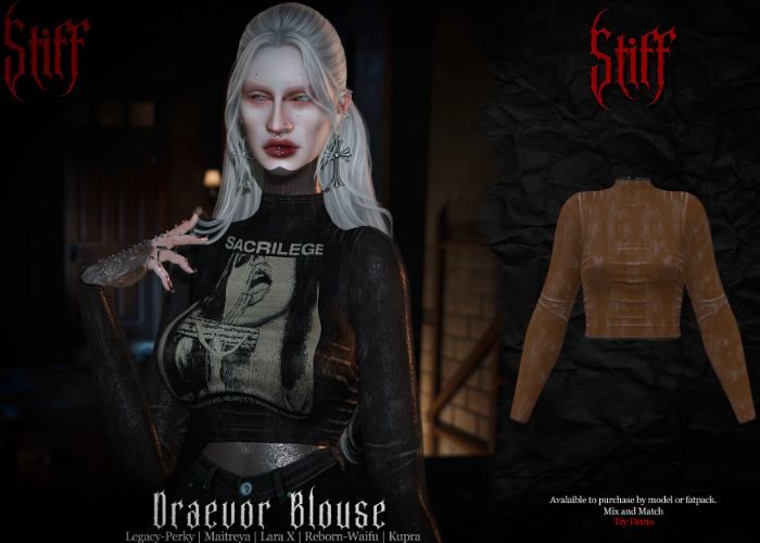 Stiff - Draevor Blouse - Bruma