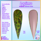 ~TL~ Layimu Unisex Stiletto Nails