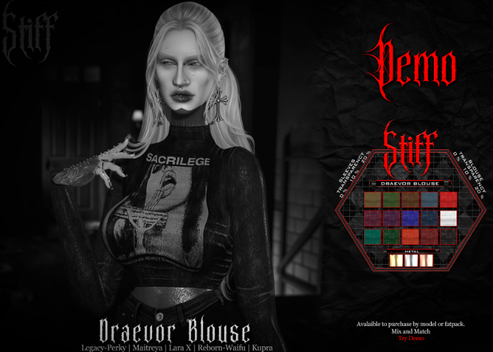 Stiff - Draevor Blouse - DEMO