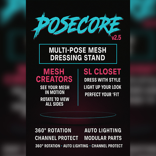 {3430} PINK POSECORE v2.5 (wear me)