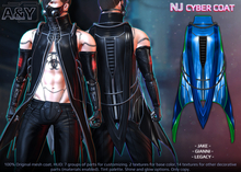 A&Y NJ Cyber Coat - Blue