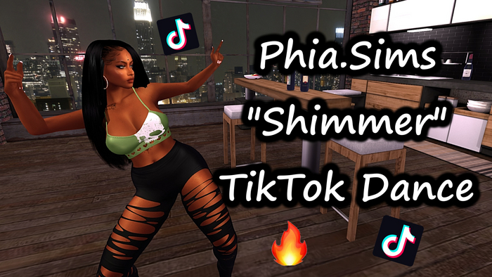Phia.Sims Shimmer TikTok Dance Animation