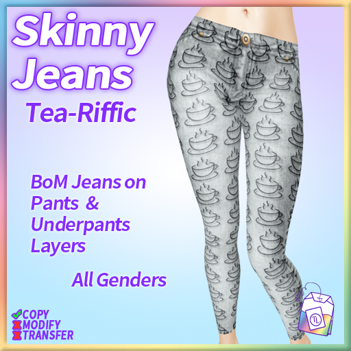 ~TL~ Tea-Riffic BoM Skinny Jeans